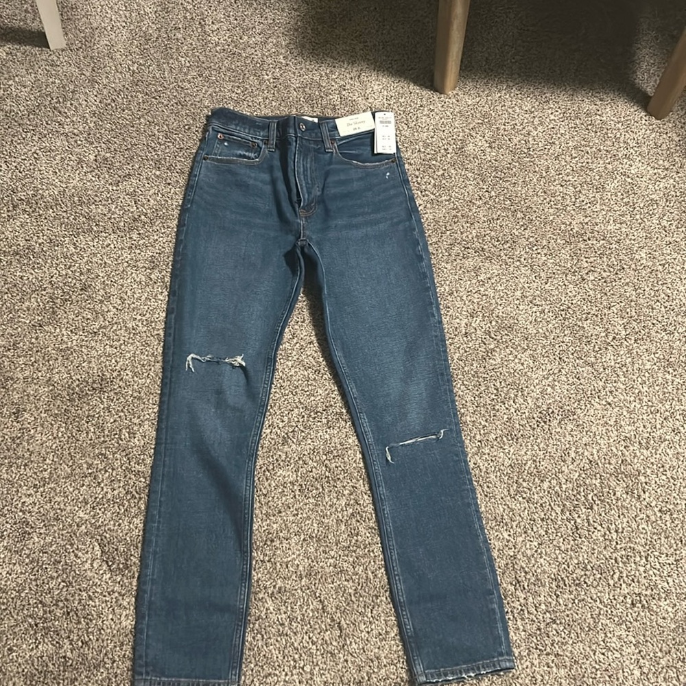 Abercrombie and Fitch The High Rise Skinny Jeans